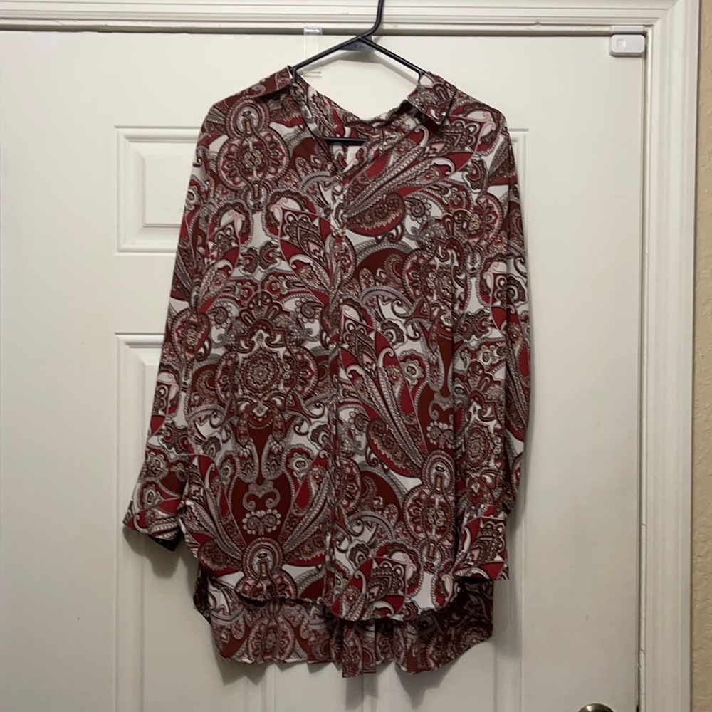 Chico’s Paisley Blouse - Chico’s Size 1 = Woman’s Size M/8